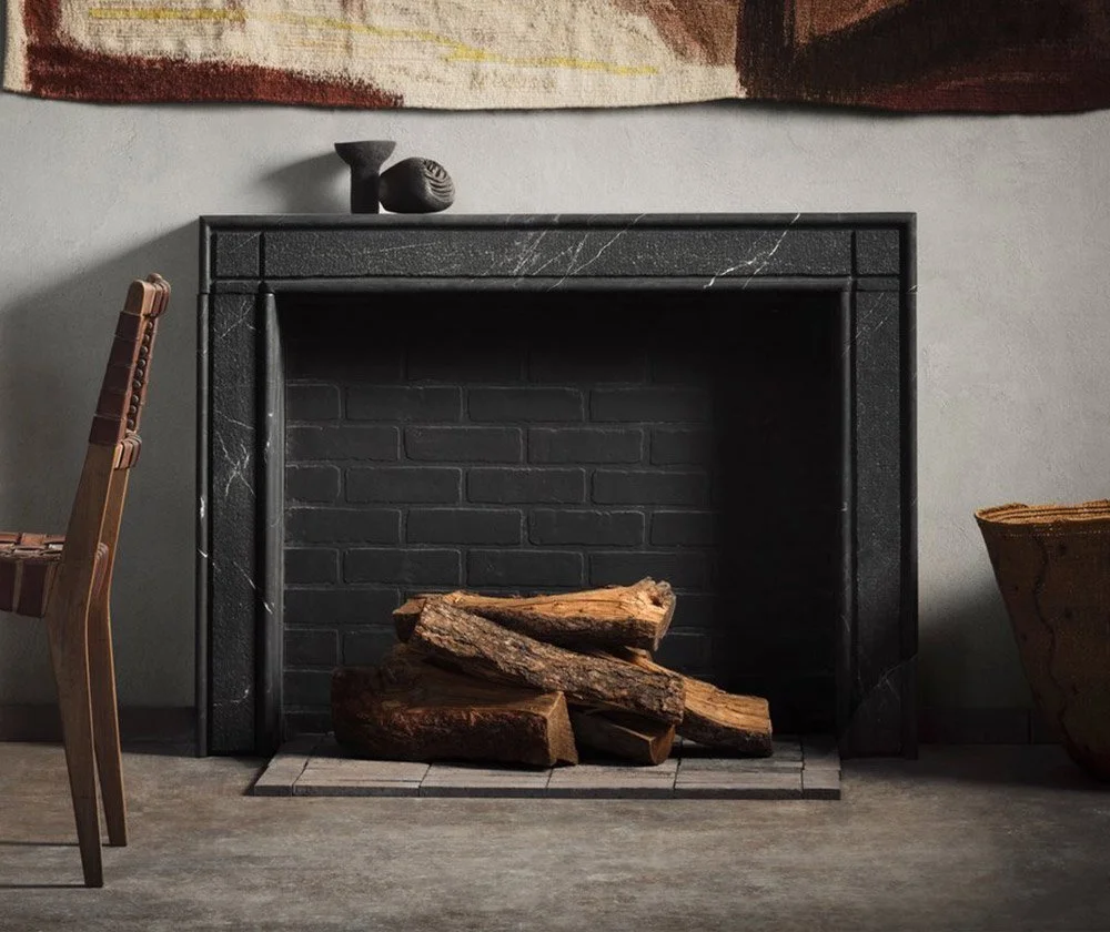 Bush Hammer Bespoke Fireplace — Strike Fireplaces by Chad Dorsey